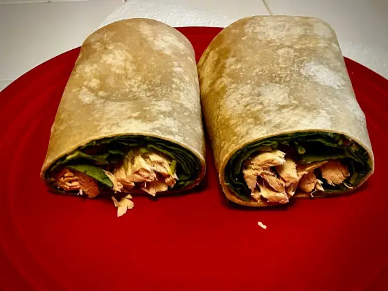 Chicken avocado wraps