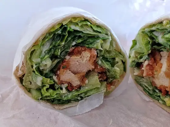 Chicken Caesar wrap