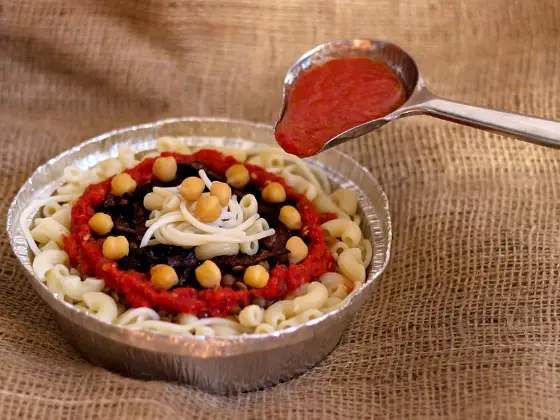 Egyptian koshari (meal prep)
