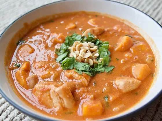West African peanut stew
