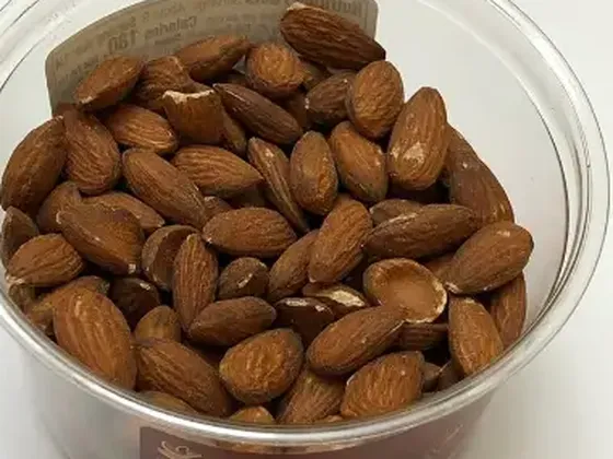 Soy-roasted almonds and seeds