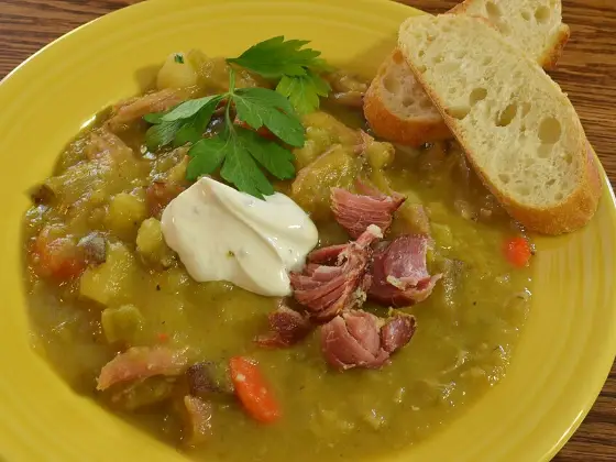 Split pea soup